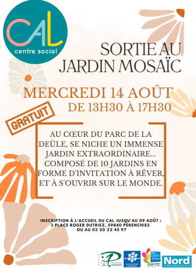 SORTIE JARIN MOSAIC ETE 2024