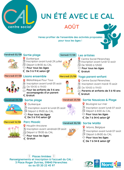 programme famille août